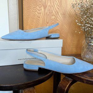Marc Fisher Fina suede flats